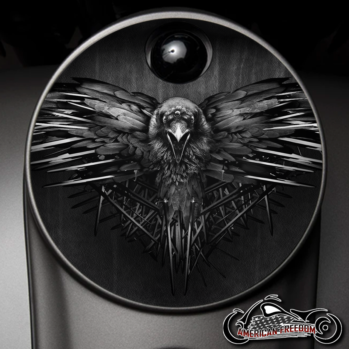 Custom Fuel Door - Raven